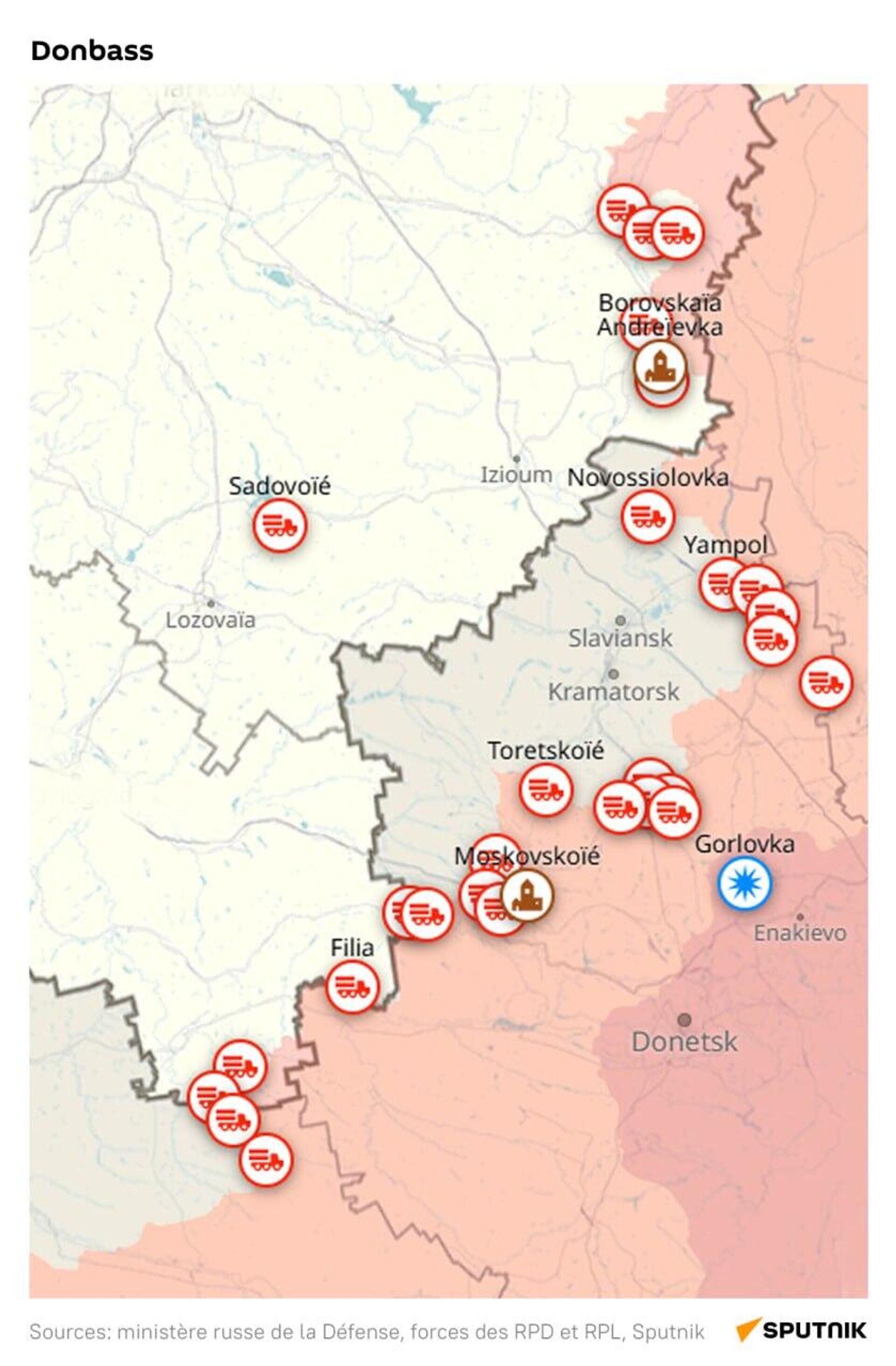 Situation dans la zone de l'opération militaire spéciale russe au 13 octobre - Sputnik Afrique, 1920, 13.10.2025