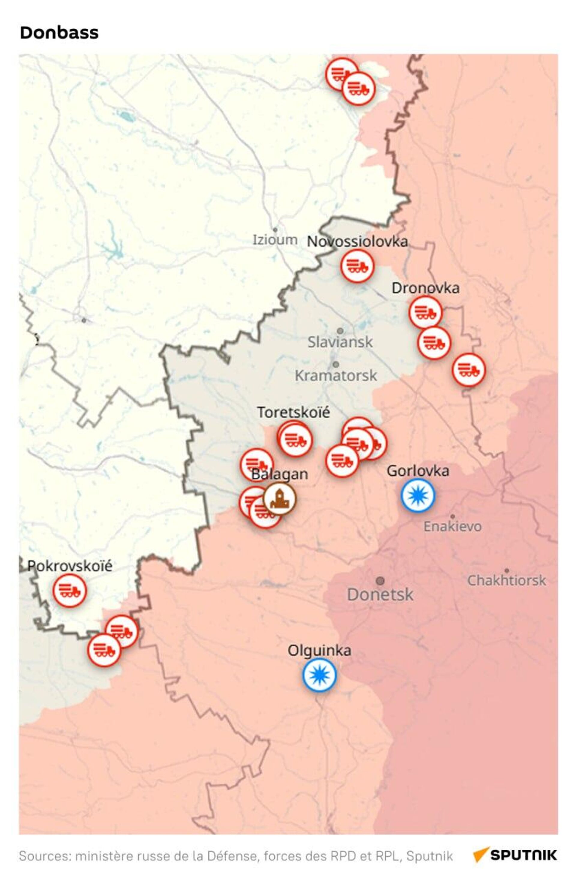 Situation dans la zone de l'opération militaire spéciale russe au 14 octobre - Sputnik Afrique, 1920, 14.10.2025