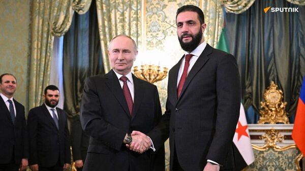 Russia and Syria are connected by serious bridges of cooperation, including material ones, Ahmed al-Sharaa says - Sputnik Africa