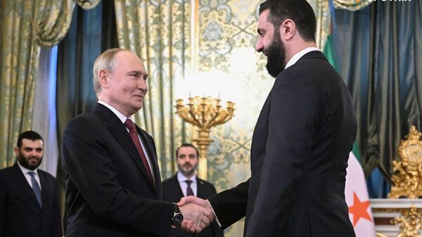 Key Points From the Statements of Putin and Syria's Interim President Ahmed al-Sharaa - Sputnik Africa