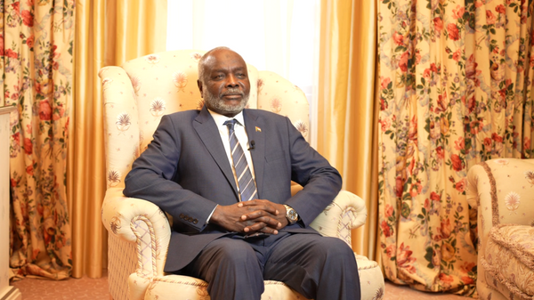 Dr. Jibril Ibrahim Mohamed, Sudan’s Minister of Finance. - Sputnik Africa