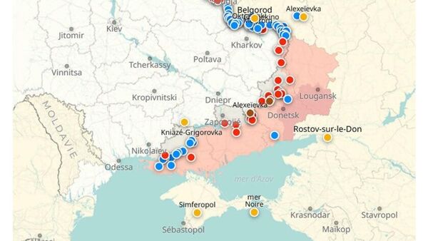 Situation dans la zone de l'opération militaire spéciale russe au 15 octobre - Sputnik Afrique