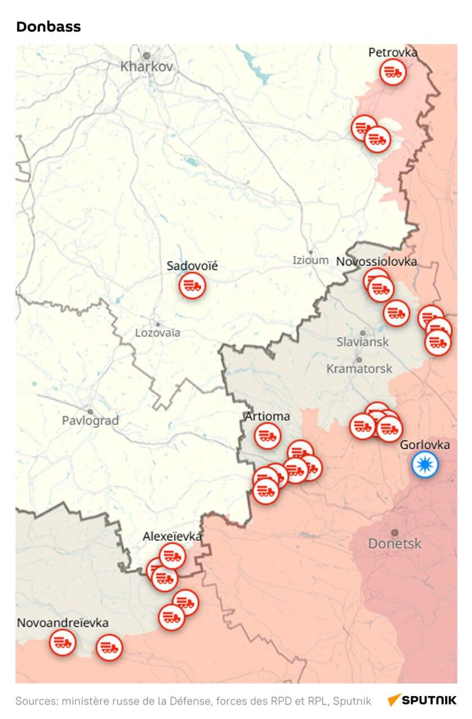 Situation dans la zone de l'opération militaire spéciale russe au 16 octobre - Sputnik Afrique, 1920, 16.10.2025