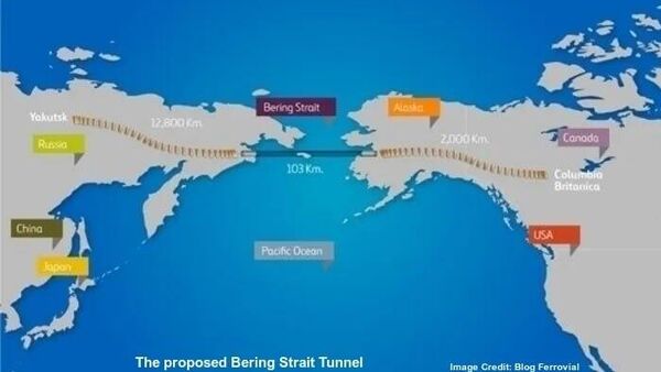 Tunnel sous-marin Russie-US: une proximité plus forte qu’avec l’Europe, selon une experte russe - Sputnik Afrique