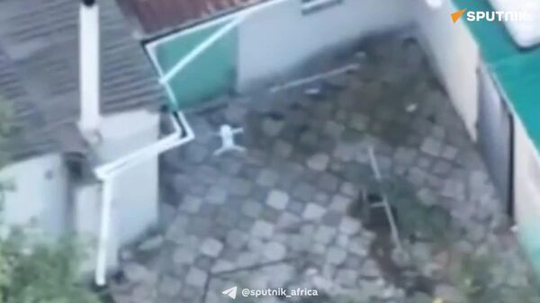 Russian Drones Destroy Masked Ukrainian UAV Command Center Near Krasnoarmeysk: Serviceman to Sputnik - Sputnik Africa