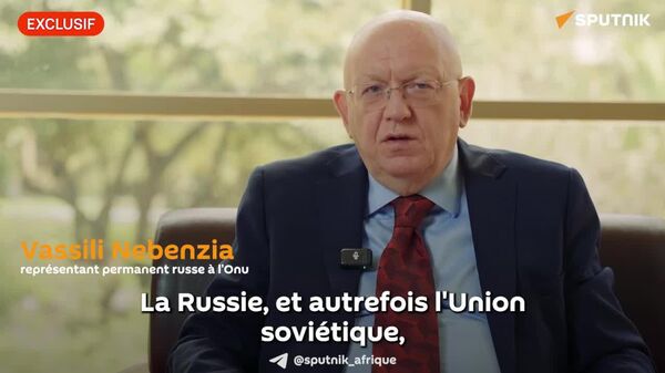 La Russie développe considérablement ses relations avec les pays africains, selon Vassili Nebenzia - Sputnik Afrique