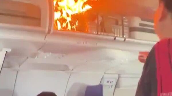 #viral | Fire Breaks Out on Air China Flight From Hangzhou to Seoul - Sputnik Africa