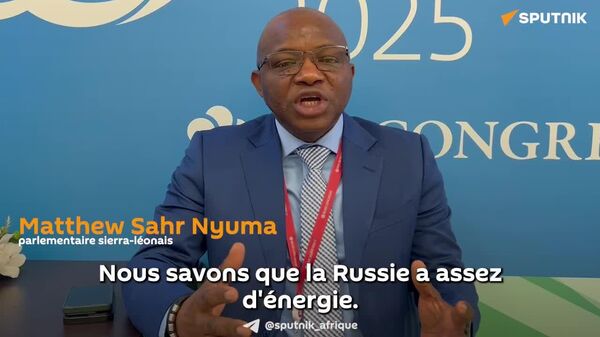 La Russie a ouvert la voie à la coopération énergétique; l'Afrique doit la suivre, selon un député sierra-léonais - Sputnik Afrique