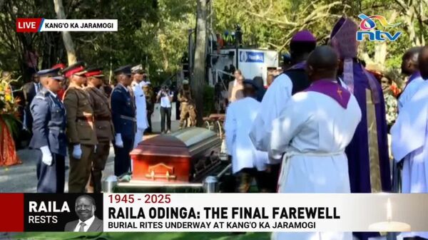 Former Kenyan PM Odinga Laid to Rest With Full State Honors After Deadly, Chaotic Funeral Rites - Sputnik Africa