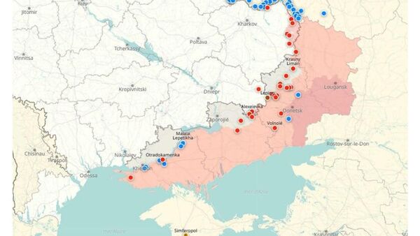 Situation dans la zone de l'opération militaire spéciale russe au 20 octobre - Sputnik Afrique