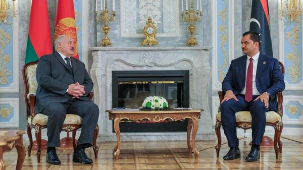 Le vice-commandant de l'Armée nationale libyenne reçu à Minsk par Alexandre Loukachenko - Sputnik Afrique