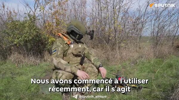 ▶ Un nouveau drone lourd russe débarque sur le front ukrainien - Sputnik Afrique