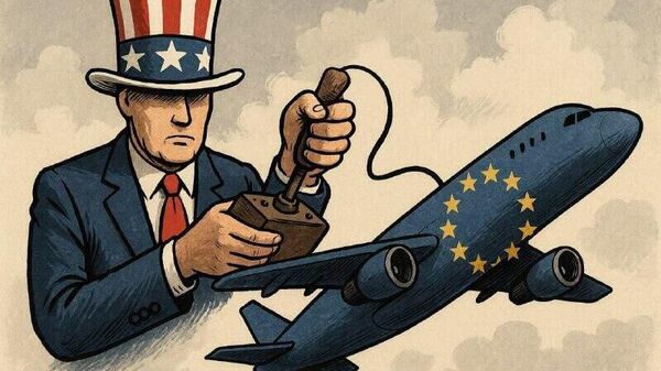 Les Américains pilotent l'Union européenne, affirme un journaliste français - Sputnik Afrique