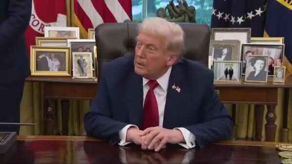 ▶ Trump: Je ne permettrai pas à Israël d'annexer la Cisjordanie - Sputnik Afrique