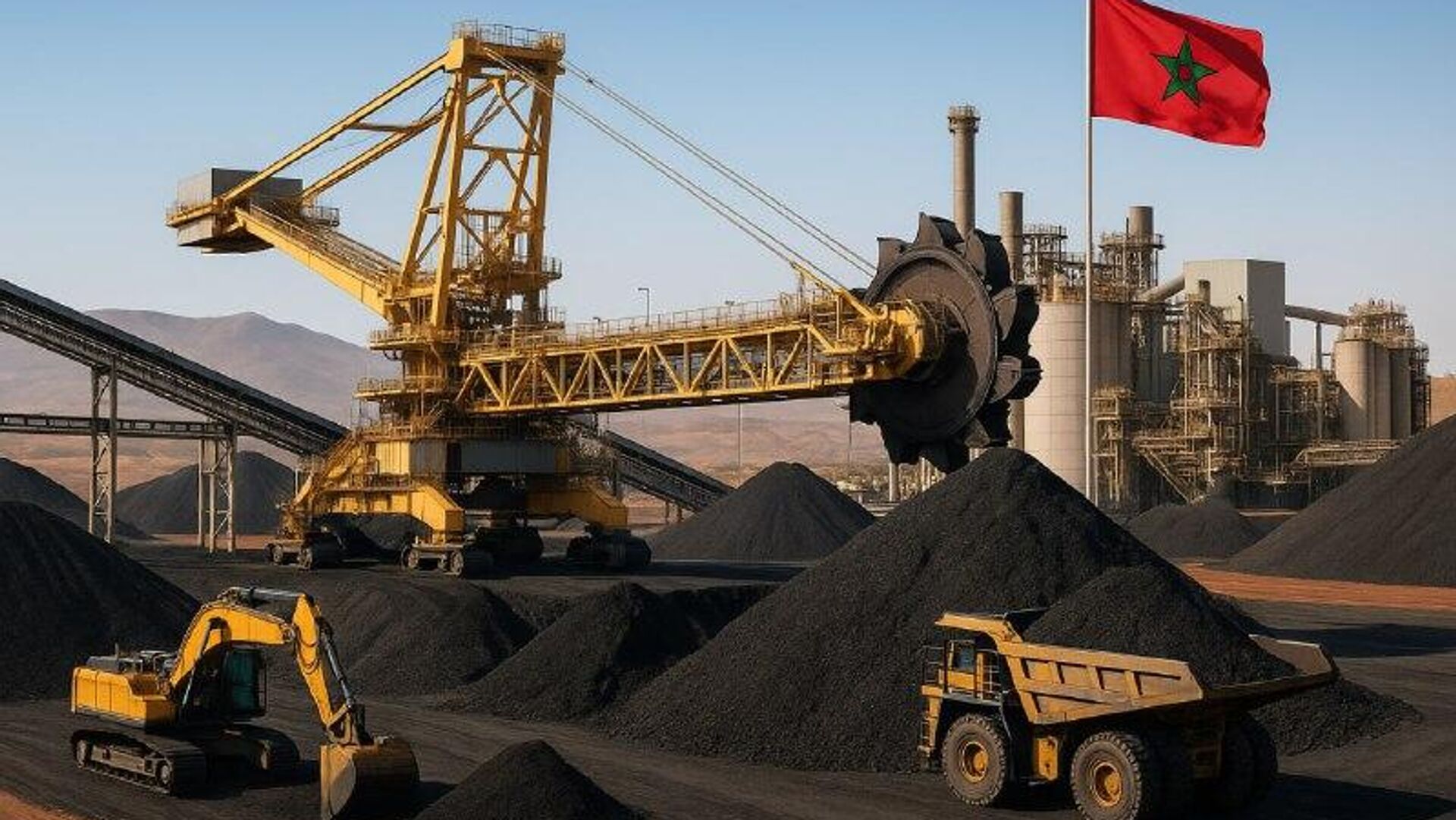 Le Maroc fixe à 2040 la sortie du charbon pour la production d’électricité Le Maroc fixe à 2040 la sortie du charbon pour la production d’électricité - Sputnik Afrique, 1920, 25.10.2025
