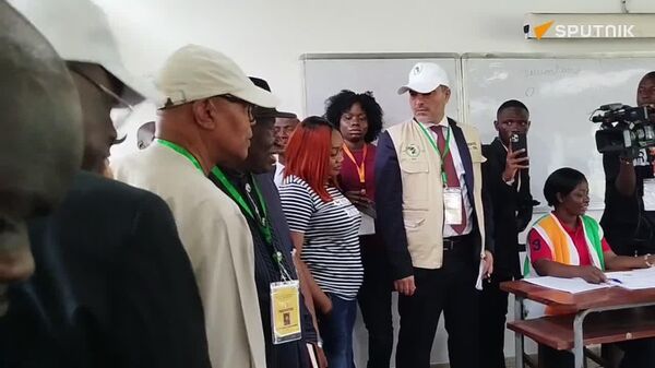 Goodluck Jonathan, ancien Président du Nigeria, assiste à la présidentielle ivoirienne en qualité d'observateur - Sputnik Afrique