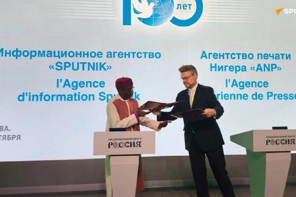 Sputnik's Parent Media Group Rossiya Segodnya Strengthens Partnerships With Key African Media Outlets Sputnik's Parent Media Group Rossiya Segodnya Strengthens Partnerships With Key African Media Outlets - Sputnik Africa