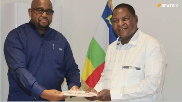 Le Président centrafricain reçoit un message spécial de la part de son homologue congolais - Sputnik Afrique