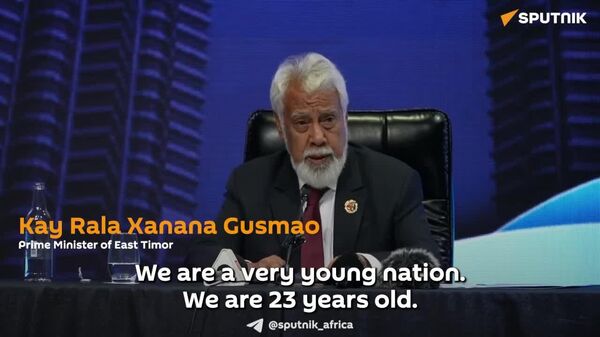 From Ashes to ASEAN: East Timor's Voice Finds Strength in Unity: PM - Sputnik Africa