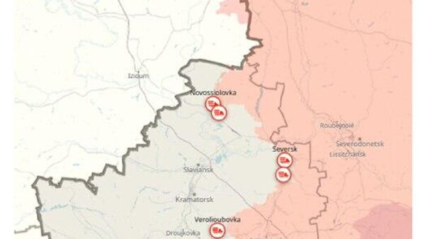 Situation dans la zone de l'opération militaire spéciale russe au 27 octobre - Sputnik Afrique
