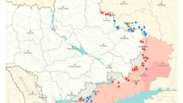 Situation dans la zone de l'opération militaire spéciale russe au 28 octobre - Sputnik Afrique