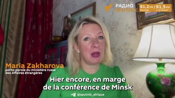 Zakharova compare les participants occidentaux à la Conférence de Minsk aux résistants antinazis du XXe siècle - Sputnik Afrique