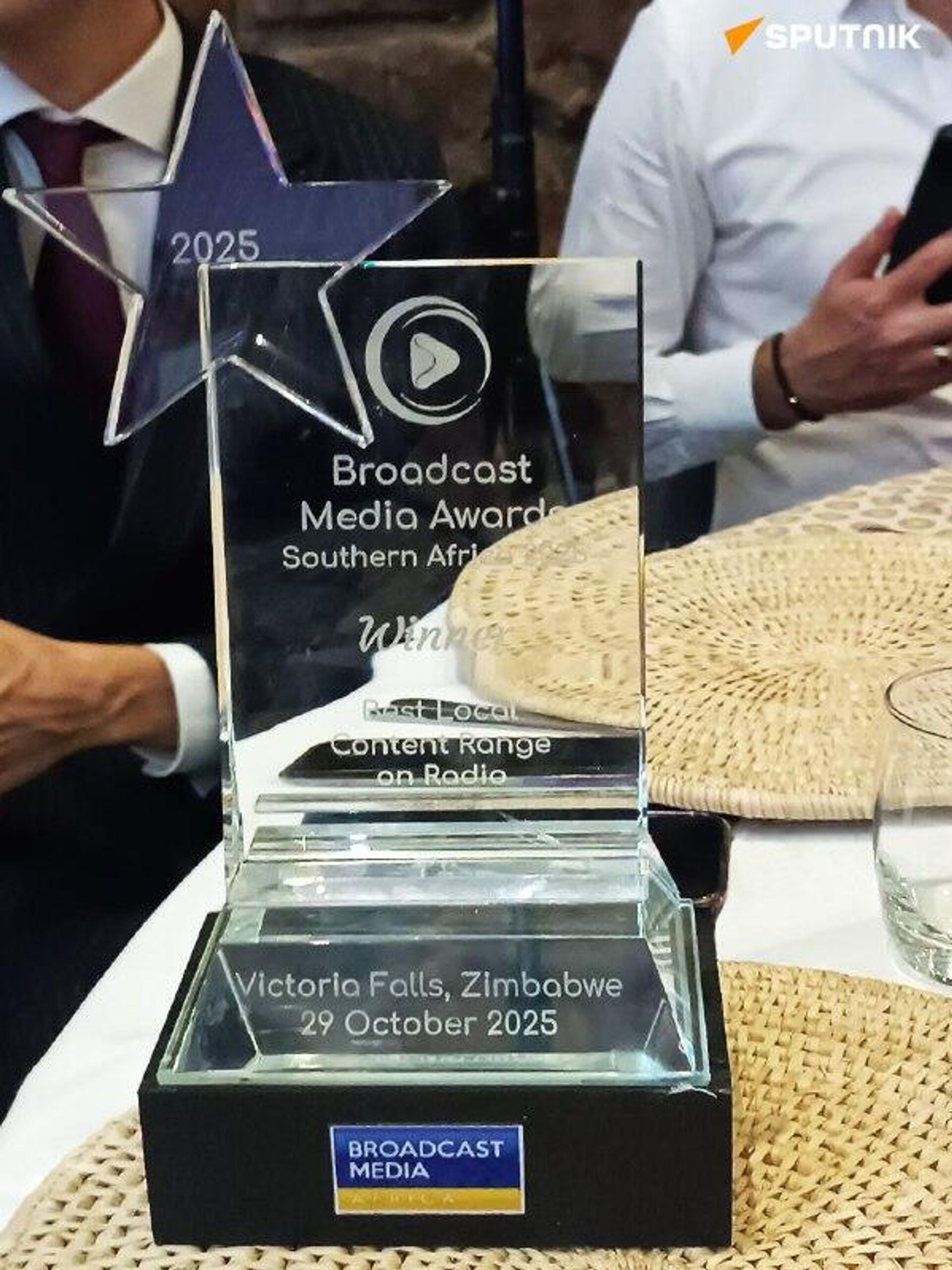 Sputnik Afrique remporte un prix dans un prestigieux concours de médias d'Afrique australe Sputnik Afrique remporte un prix dans un prestigieux concours de médias d'Afrique australe - Sputnik Afrique, 1920, 30.10.2025
