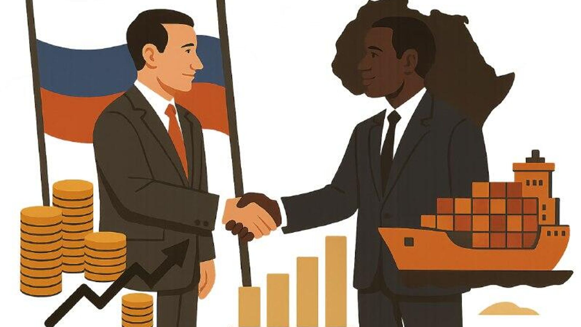 L'Égypte, l'Algérie, la Tunisie et l'Afrique du Sud représentent 70% des échanges commerciaux russo-africains L'Égypte, l'Algérie, la Tunisie et l'Afrique du Sud représentent 70% des échanges commerciaux russo-africains - Sputnik Afrique, 1920, 31.10.2025