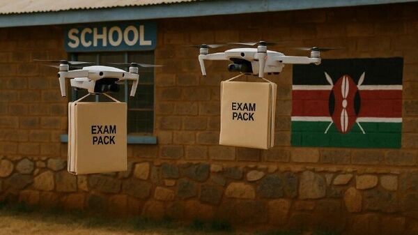 Kenya to Use Drones to Deliver National Exam Materials Amid Flooding - Sputnik Africa