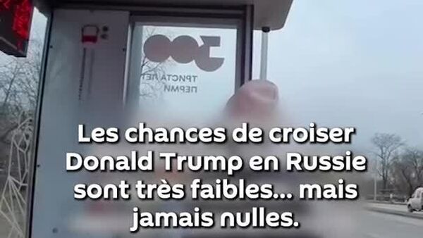 Les chances de croiser Donald Trump en Russie sont très faibles… mais jamais nulles - Sputnik Afrique