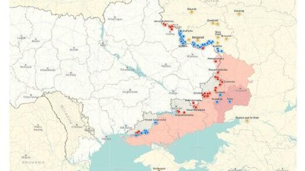 Situation dans la zone de l'opération militaire spéciale russe au 1er novembre - Sputnik Afrique