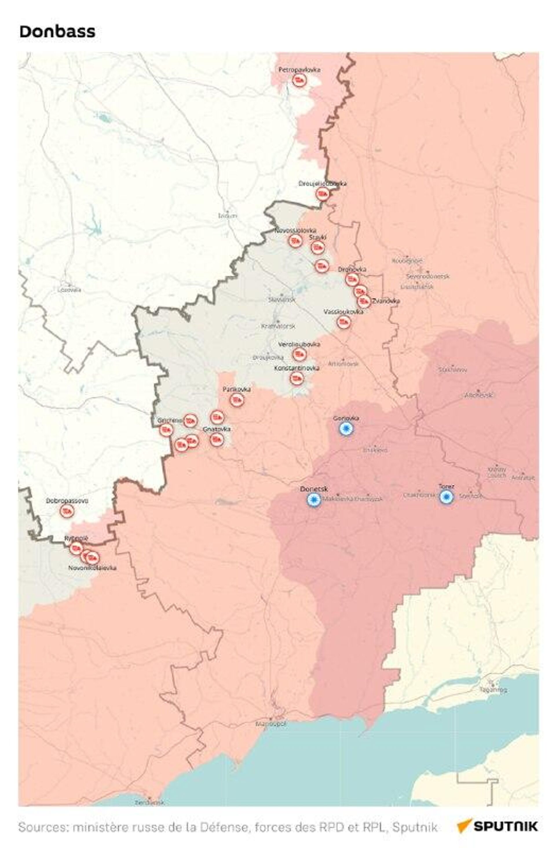 Situation dans la zone de l'opération militaire spéciale russe au 1er novembre - Sputnik Afrique, 1920, 01.11.2025