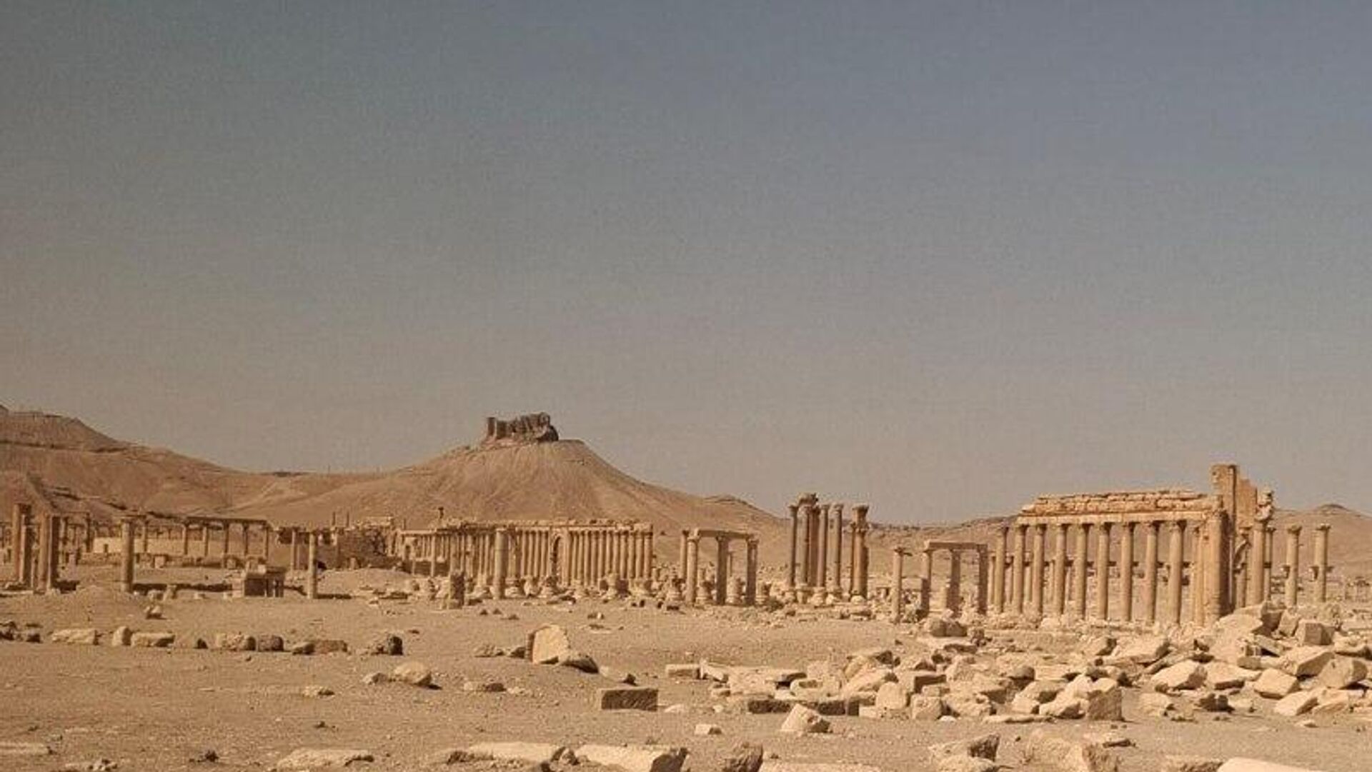 La restauration de la ville antique de Palmyre prendra 6 à 7 ans, dit un haut fonctionnaire chargé de sites du patrimoine syrien La restauration de la ville antique de Palmyre prendra 6 à 7 ans, dit un haut fonctionnaire chargé de sites du patrimoine syrien - Sputnik Afrique, 1920, 02.11.2025