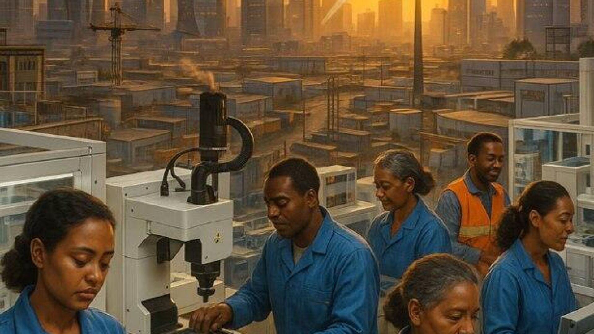 Ethiopia's Manufacturing Sector Thrives Amidst Double-Digit Economic Growth: Ministry Ethiopia's Manufacturing Sector Thrives Amidst Double-Digit Economic Growth: Ministry - Sputnik Africa, 1920, 02.11.2025