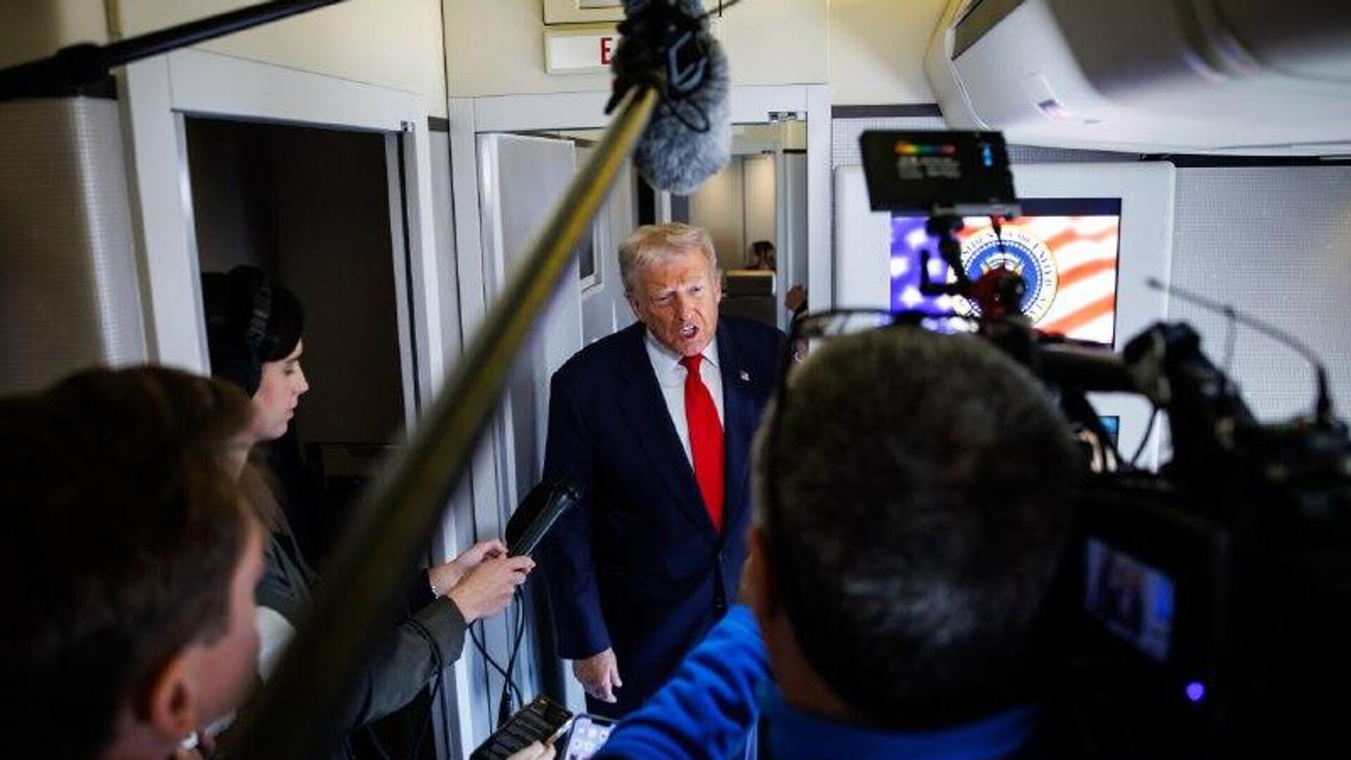 Washington Not Ruling Out Possibility of Sending US Troops to Nigeria, Says Trump Washington Not Ruling Out Possibility of Sending US Troops to Nigeria, Says Trump - Sputnik Africa, 1920, 03.11.2025