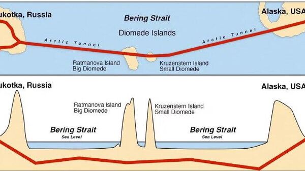 Length of Russia-Alaska tunnel revealed - Sputnik Africa