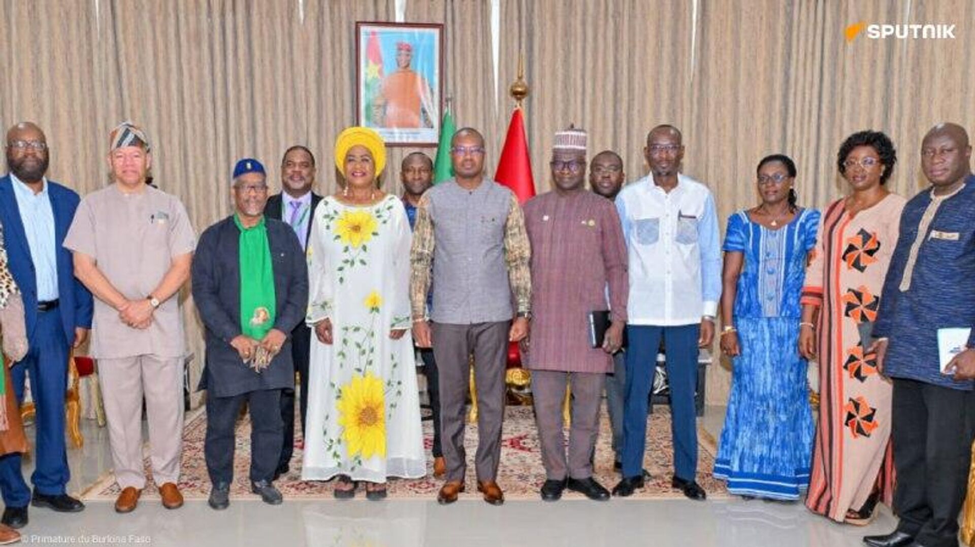 Corriger les injustices vieilles de plus de 400 ans: la délégation des Afrodescendants salue l’hospitalité du Burkina Faso Corriger les injustices vieilles de plus de 400 ans: la délégation des Afrodescendants salue l’hospitalité du Burkina Faso - Sputnik Afrique, 1920, 04.11.2025