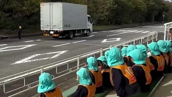 #viral | When Learning Hits Hard: Japan’s Vivid Road Safety Lesson for Kids - Sputnik Africa
