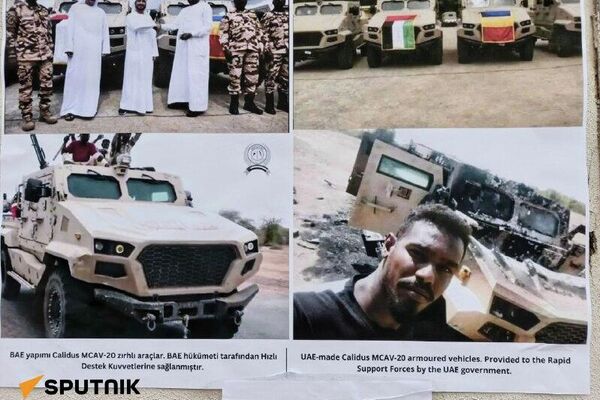 Sudanese Embassy in Moscow Shares Evidence of UAE Military Support for RSF Rebels Sudanese Embassy in Moscow Shares Evidence of UAE Military Support for RSF Rebels - Sputnik Africa