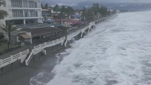 Super Typhoon Fung-wong slams the Philippines - Sputnik Africa