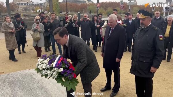 Commémoration de l’Armistice: hommage à Paris pour les Russes ayant combattu pour la France pendant la Première Guerre mondiale - Sputnik Afrique