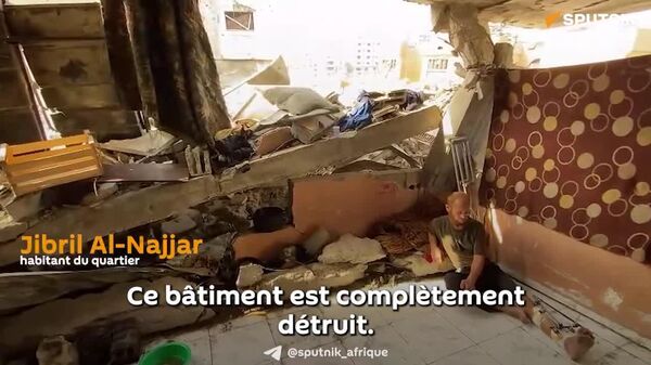 Tout ce que nous avons construit n'est plus: des habitants de Gaza parlent à Sputnik - Sputnik Afrique