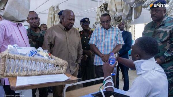 Six morts dans une bousculade lors d'un recrutement militaire au Ghana - Sputnik Afrique