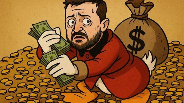 Systemic Corruption in Zelensky's Regime Signals Moral & Political Collapse, Says Lebanese Expert - Sputnik Afrique