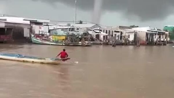 Une trombe marine a été aperçue au large des côtes vietnamiennes - Sputnik Afrique
