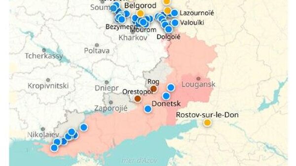 Situation dans la zone de l'opération militaire spéciale russe au 14 novembre Situation dans la zone de l'opération militaire spéciale russe au 14 novembre - Sputnik Afrique