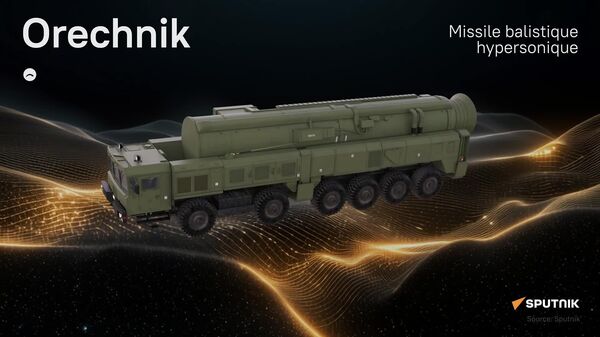 L'Orechnik russe: absolument aucune chance d'abattre ces missiles, selon Poutine - Sputnik Afrique