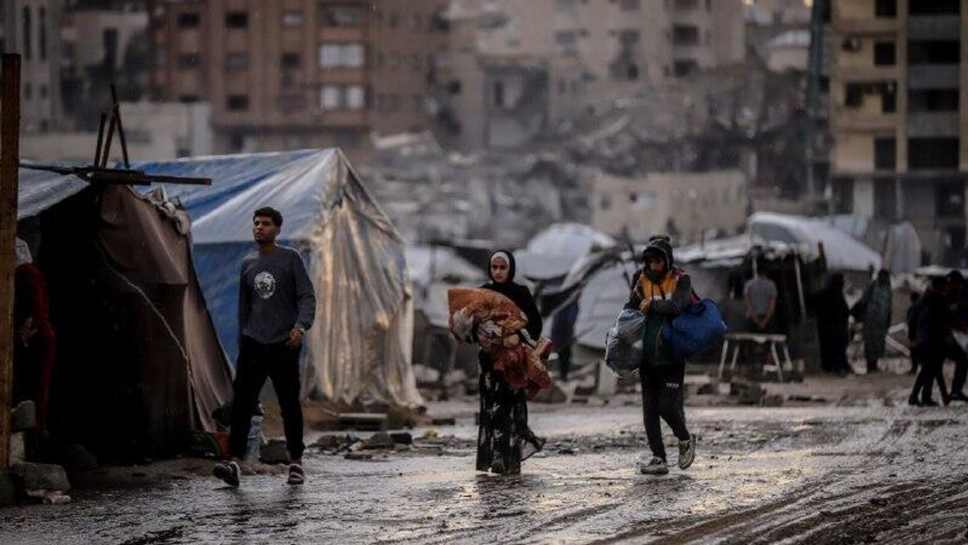 Latest Developments in Gaza Strip Latest Developments in Gaza Strip - Sputnik Africa, 1920, 16.11.2025