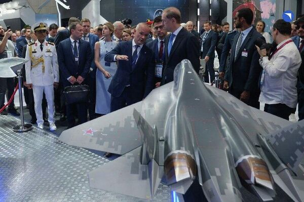 Russia Demonstrates Technological Sovereignty with Combat-Proven Fifth-Generation Fighter, UAC Says Russia Demonstrates Technological Sovereignty with Combat-Proven Fifth-Generation Fighter, UAC Says - Sputnik Africa