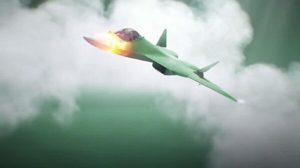 Le Su-57 russe est la coqueluche des acheteurs internationaux au salon aéronautique de Dubaï - Sputnik Afrique